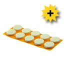 CD-f&auml;stpunkt - vit, 10-pack, CD-h&aring;llare
