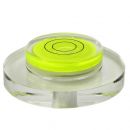 Skivpuck med libell, 20 mm tjock, Inst&auml;llning skivspelare