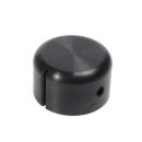 Svartelox ratt - 1/4 tum, 25 mm, Rattar f&ouml;r 1/4 tums axel